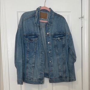 American Eagle Outfitters Light Blue Denim Jacket